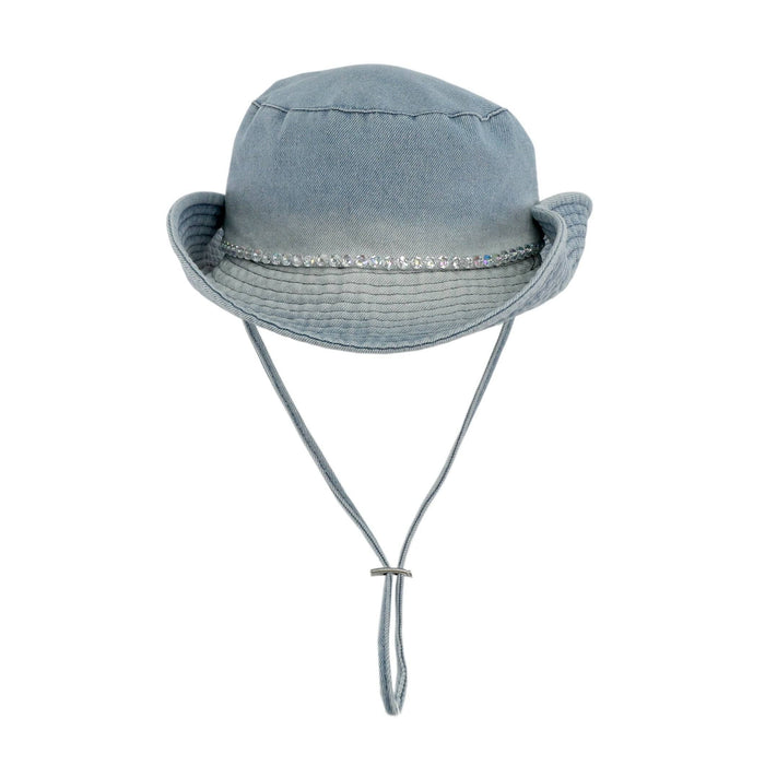 Lola + The Boys Accessories Twinkle Denim Bucket Hat