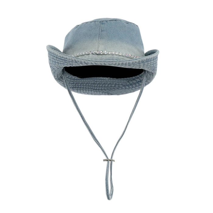 Lola + The Boys Accessories Twinkle Denim Bucket Hat