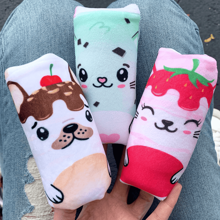 Pink/Axoloti Brown/Bear Green/Frog 