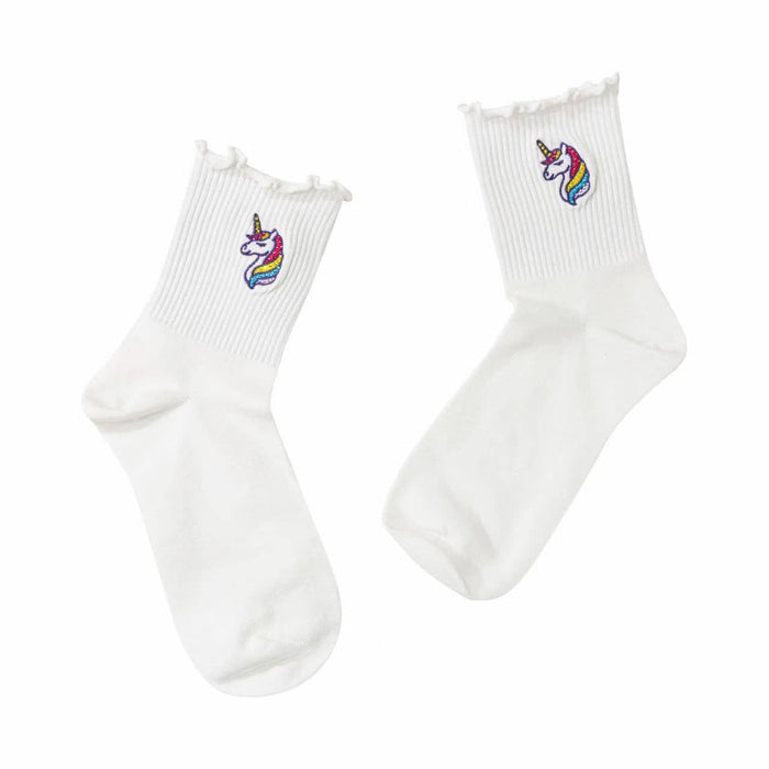 Lola + The Boys Accessories Unicorn Icon Socks