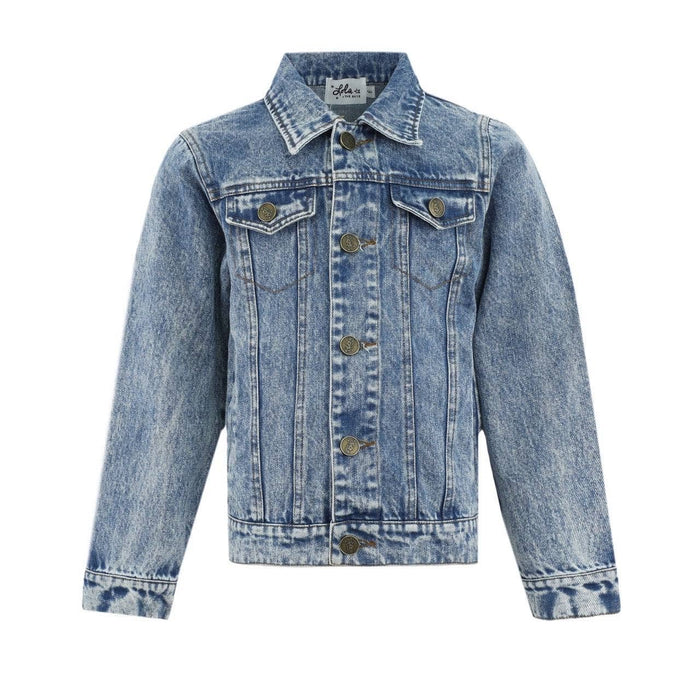 Lola + The Boys American Flag Denim Jacket