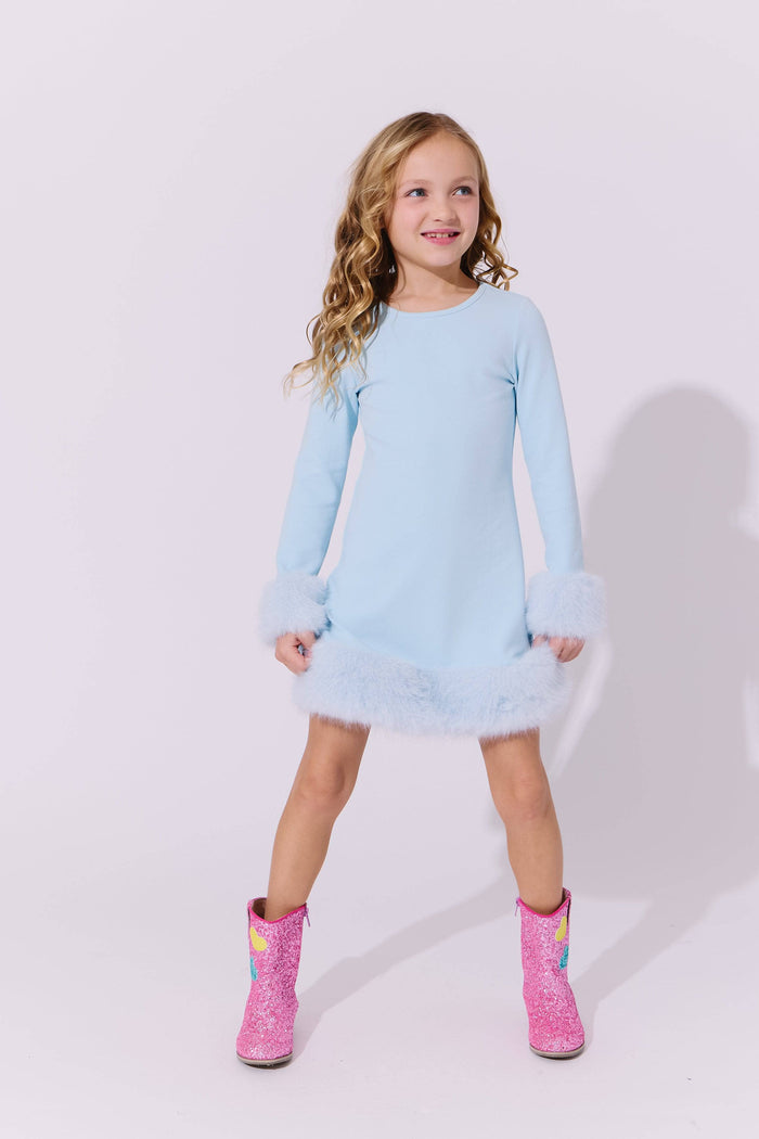 Lola + The Boys Baby Blue Penelope Dress