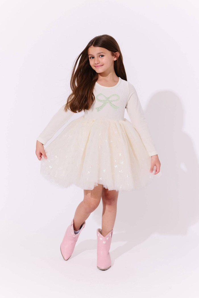 Lola + The Boys Ballerina Bow Dress