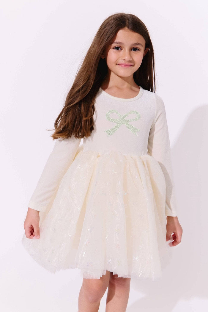 Lola + The Boys Ballerina Bow Dress