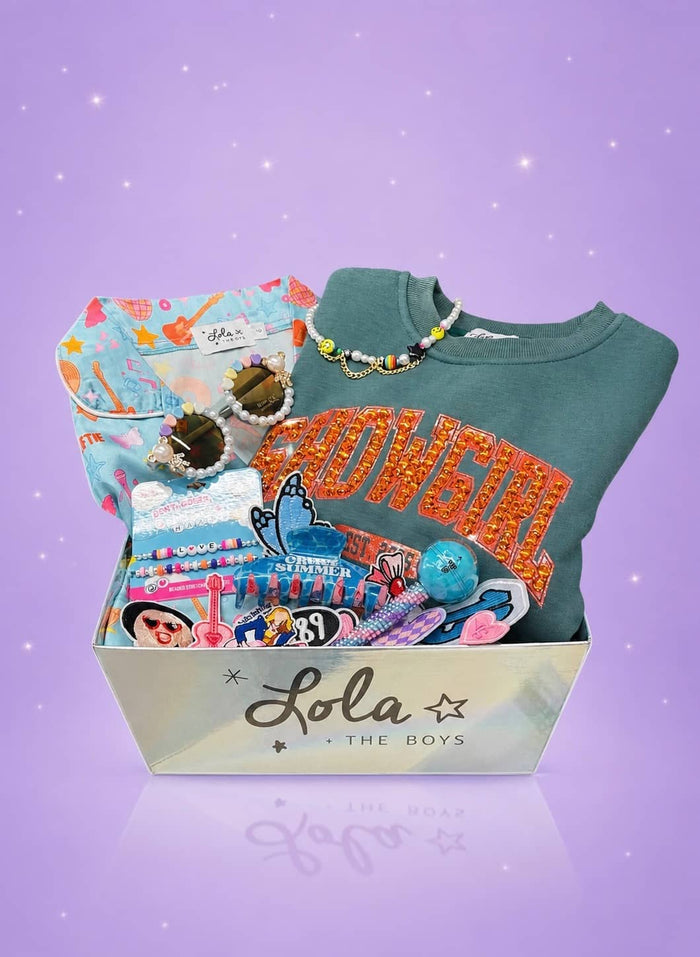 exclude-giftbasket Basket Showgirl Swiftie Basket