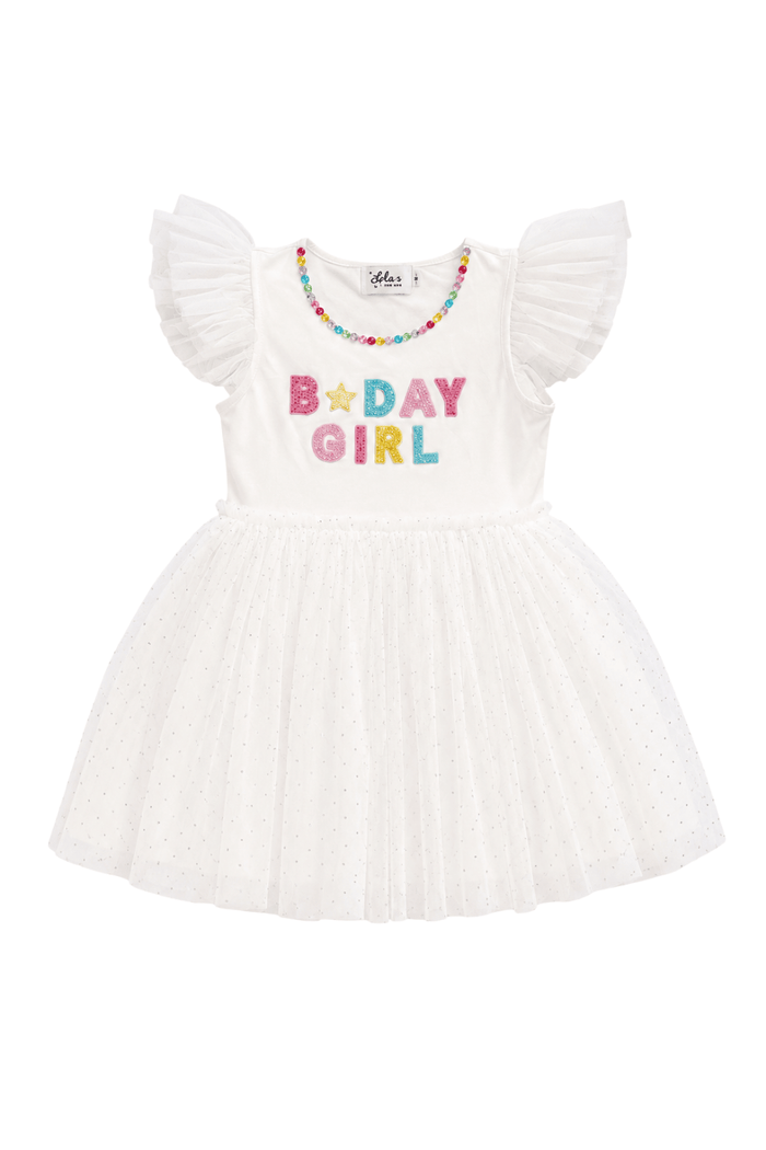 Lola + The Boys Birthday Girl Tutu Dress