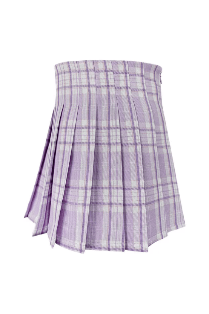 Lola and The Boys Bottoms As If Plaid Sparkle Skirt
