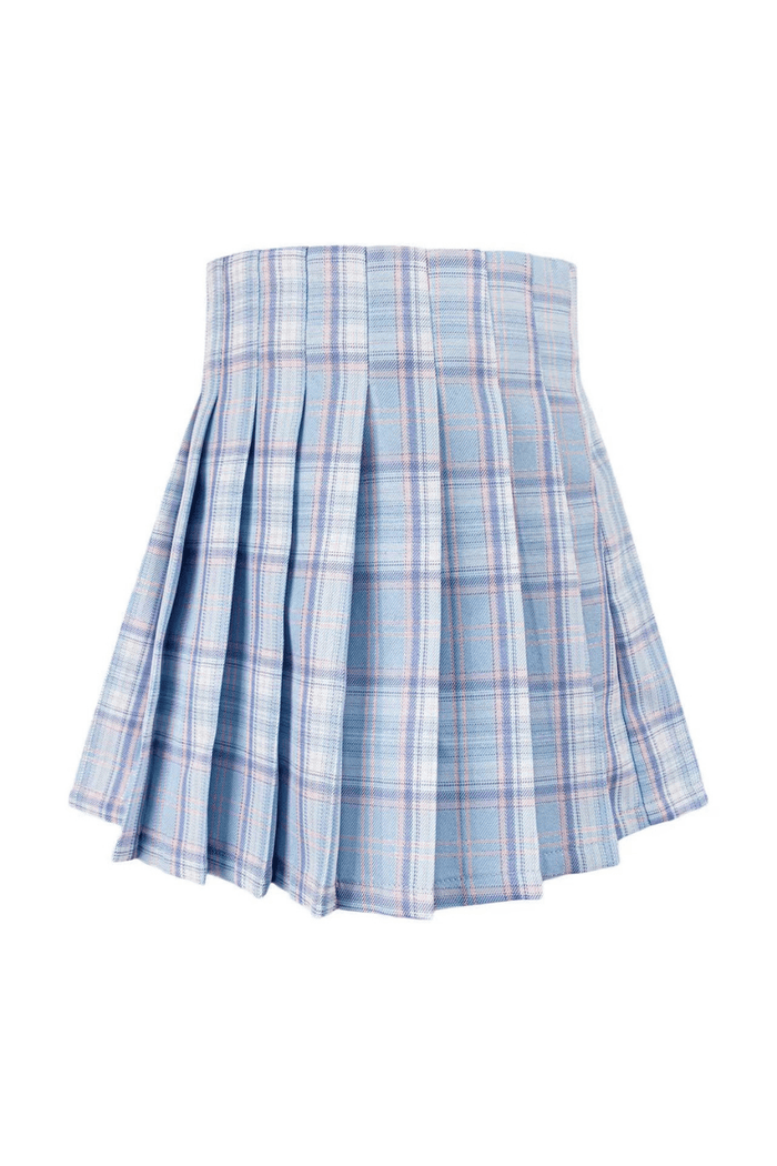 Lola and The Boys Bottoms As If Plaid Sparkle Skirt