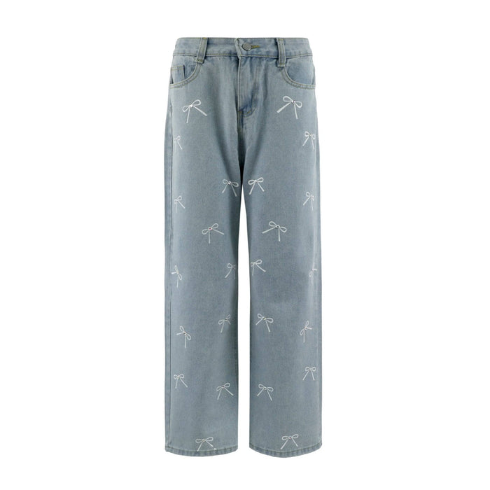 Lola + The Boys Bottoms Crystal Bows Jeans - Teen/Women