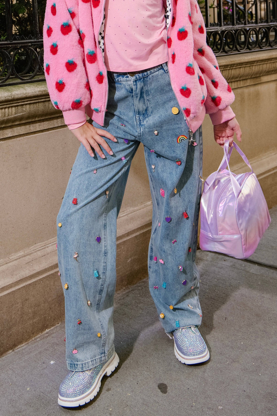 Lola + The Boys Bottoms Cutie Charms Jeans