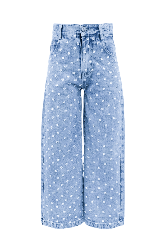 Lola + The Boys Bottoms Gems Sparkle Jeans
