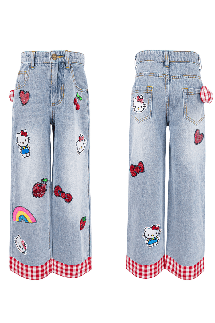 Lola + The Boys Bottoms Hello Kitty® Cherry Love Jeans