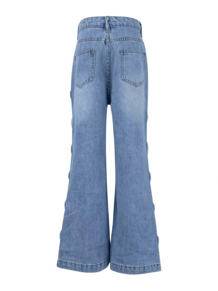 Lola + The Boys Bottoms I Heart You Jeans