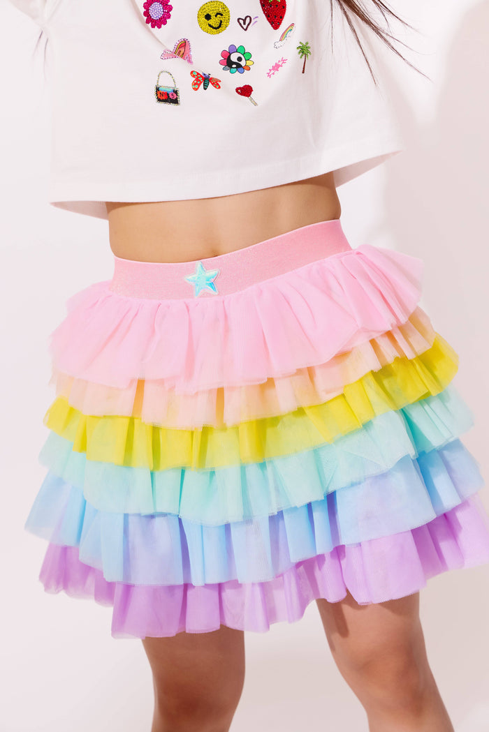 Lola-spring-25 Bottoms Rainbow Ombré Party Tutu