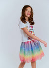 exclude-sale Bottoms Rainbow Sequin Skirt