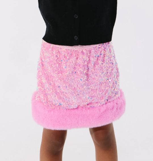 Lola + The Boys Bottoms Sabrina Shimmer Skirt