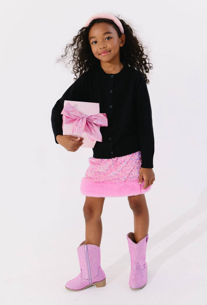 Lola + The Boys Bottoms Sabrina Shimmer Skirt