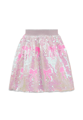 Sequin Bow Skirt