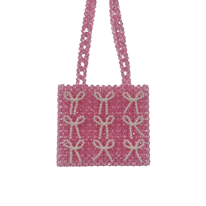 Lola + The Boys Bubble Gum Bows Tote