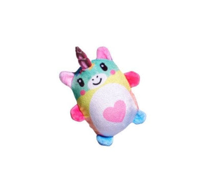 Lola + The Boys Unicorn Bubble Stuffed Squishy Friends - Plush Wrapped Fidget Balls