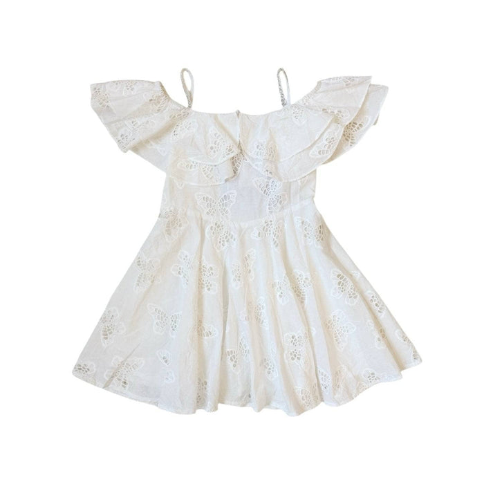 Lola + The Boys Butterfly Eyelet Dress