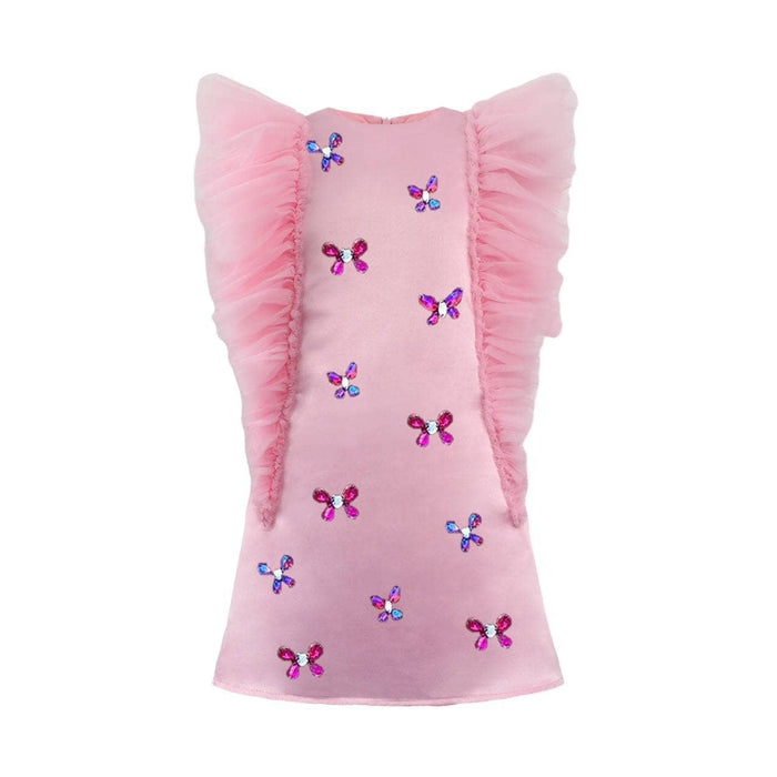 Lola + The Boys Butterfly Gem Dress