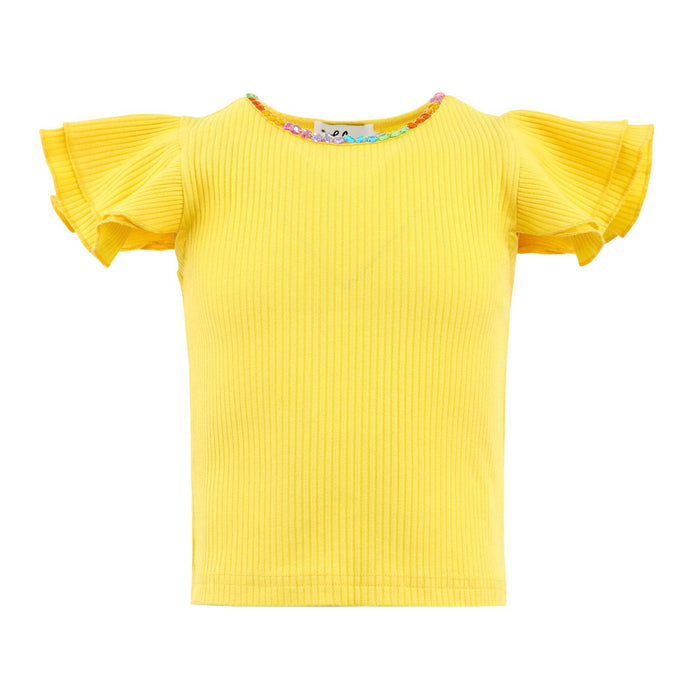 Lola + The Boys Candy Gem Sunny Ruffle Set