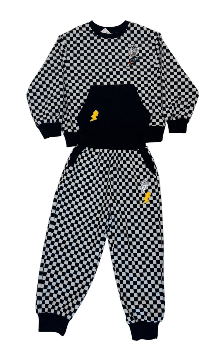 Lola + The Boys Checker Astro Patch Set