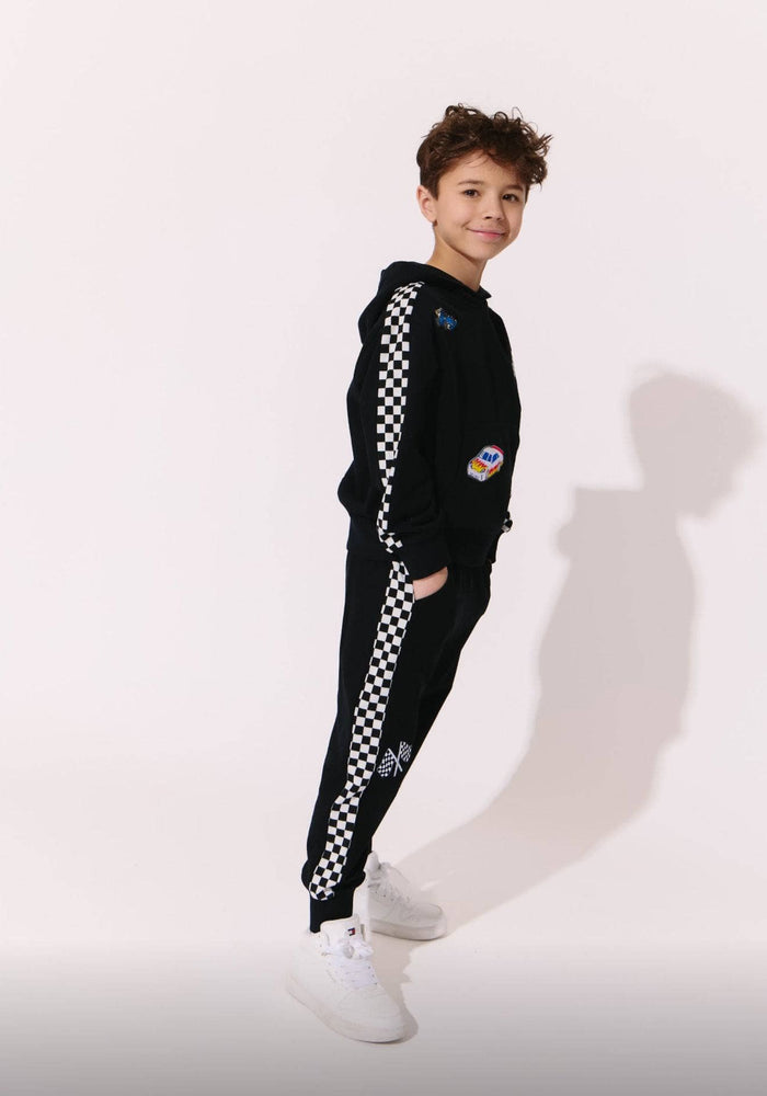 Lola + The Boys Checker Car Patch Set