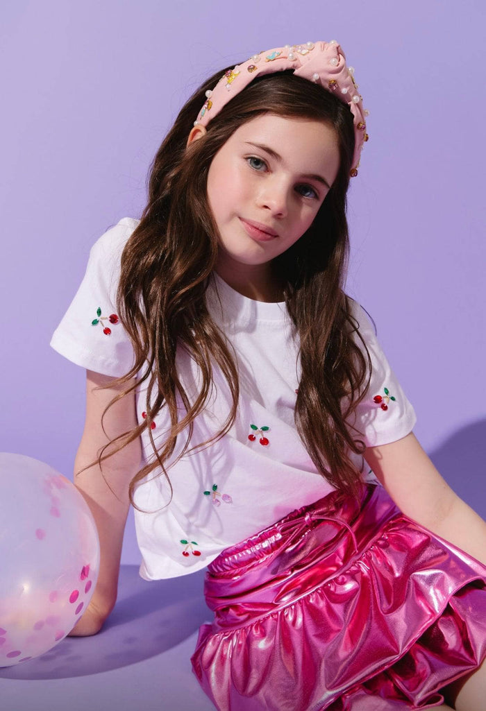lola-new-arrival Cherry on Top Gem T-Shirt