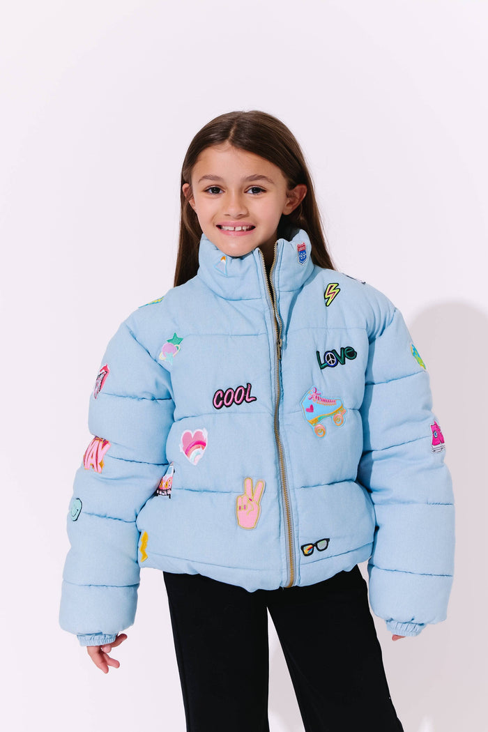 Lola + The Boys Cool Love Puffer