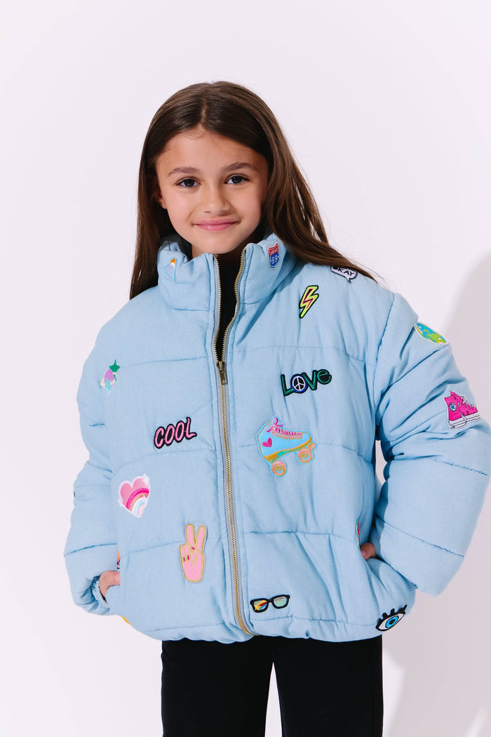 Lola + The Boys Cool Love Puffer