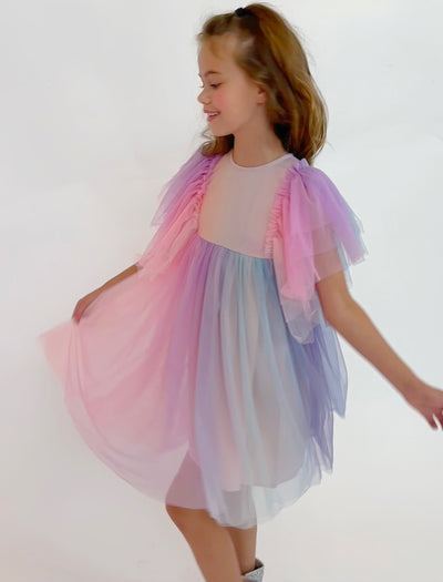 Lola + The Boys 1 Cotton Candy Dream Tulle Dress