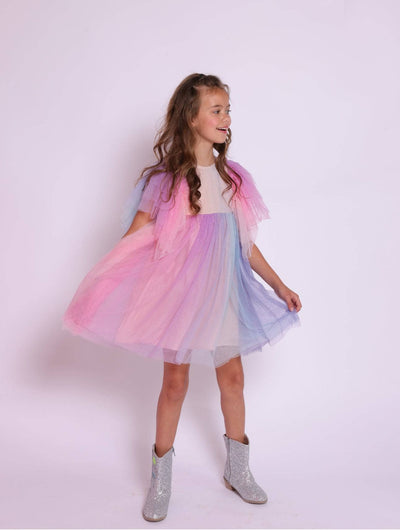 Lola + The Boys Cotton Candy Dream Tulle Dress