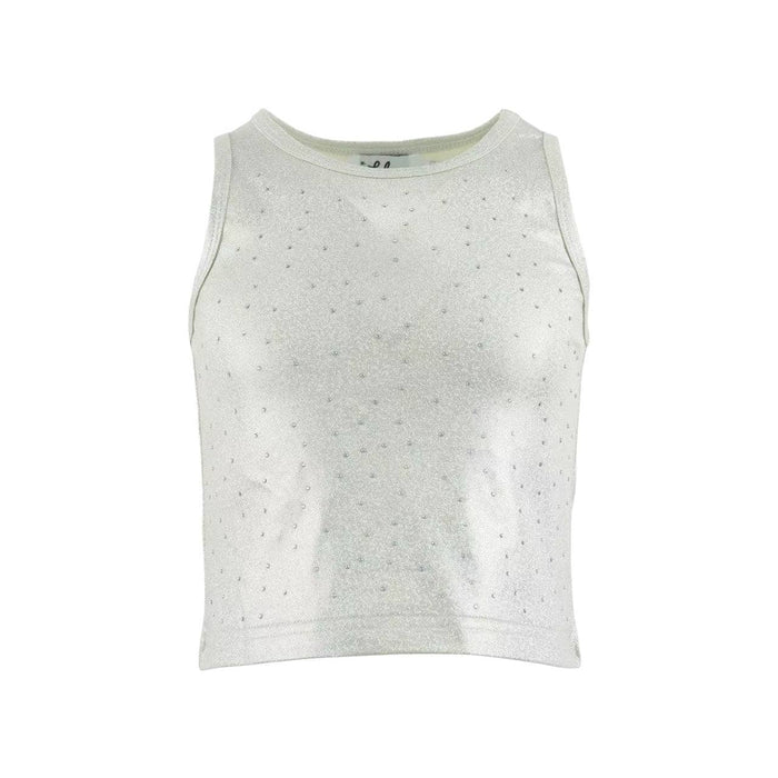 Lola + The Boys Cream Crystal Tennis Set