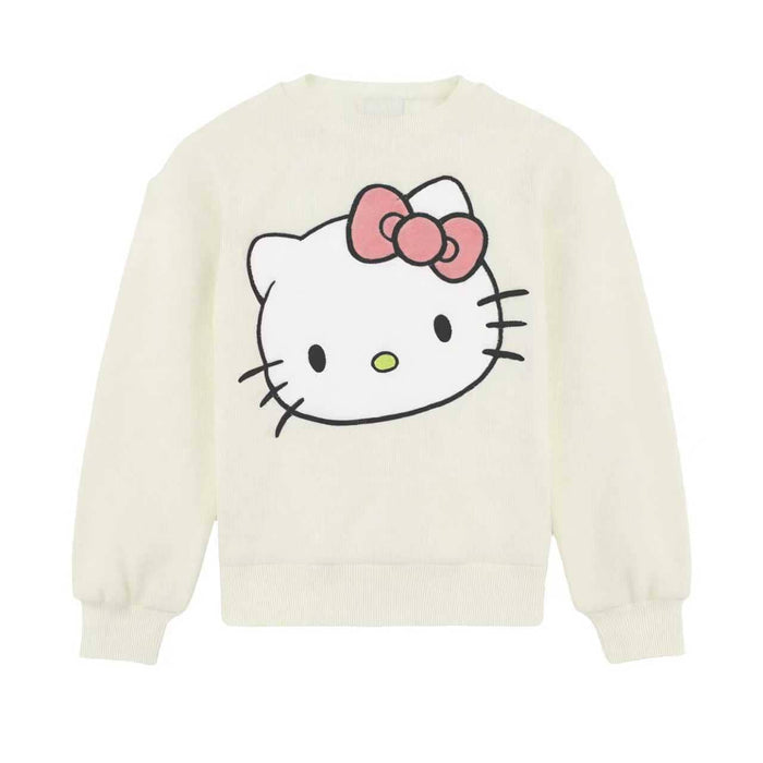 Lola + The Boys Cream Super Soft Knit Hello Kitty Set