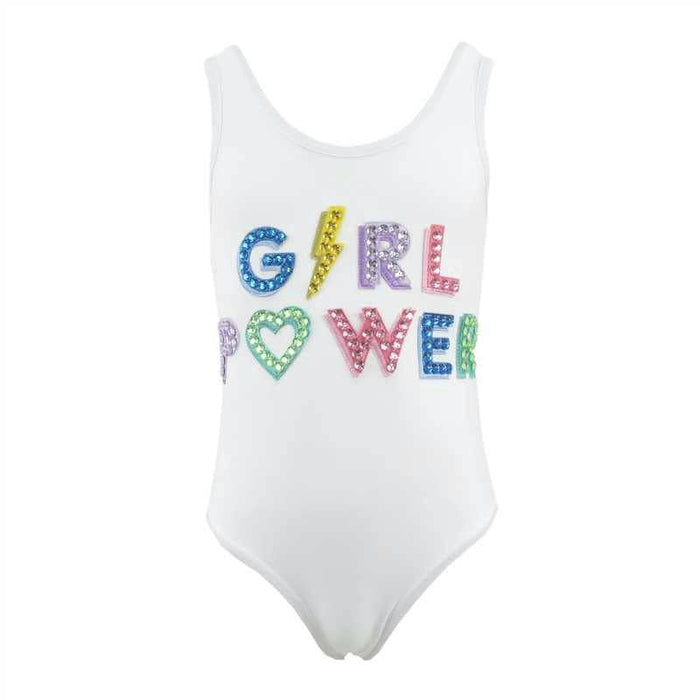 Lola + The Boys Crystal Girl Power Swimsuit