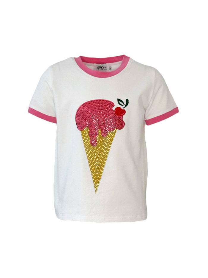 Lola + The Boys Crystal Ice Cream Tee
