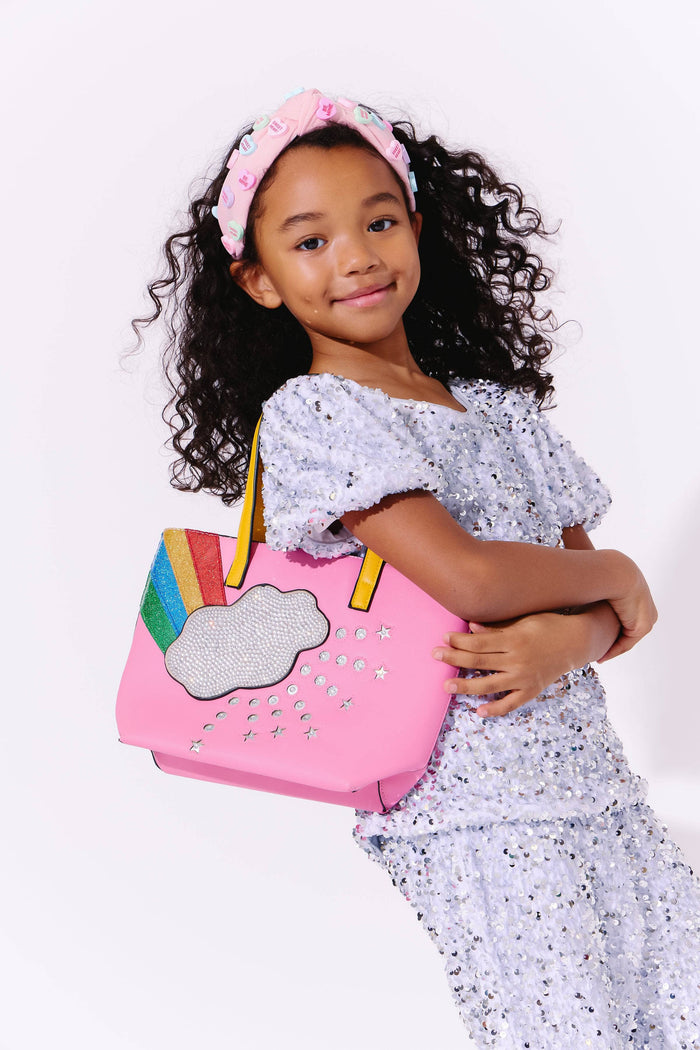 Lola + The Boys Crystal Rainbow Tote