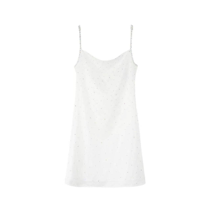 Lola + The Boys Crystal Silky Mini Dress - Teen/Women