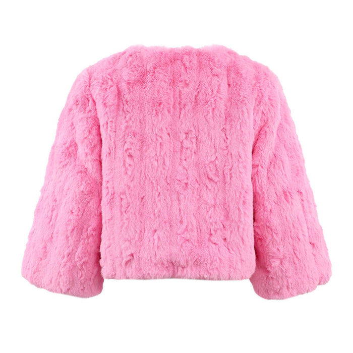 Lola + The Boys Cutie Charms Faux Fur