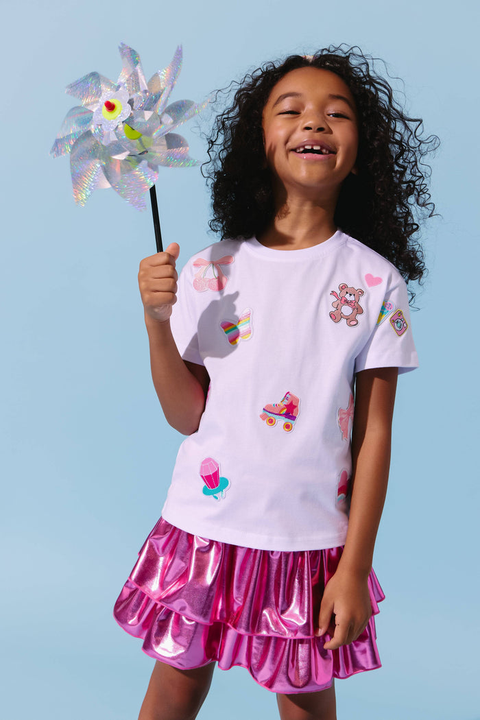 Lola + The Boys Cutie Patch T-shirt