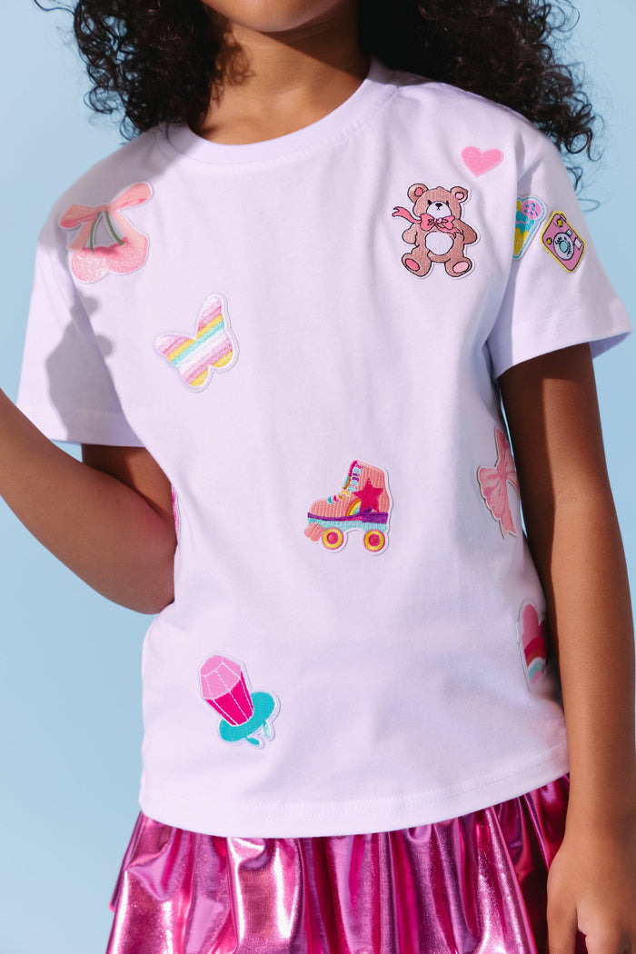 Lola + The Boys Cutie Patch T-shirt