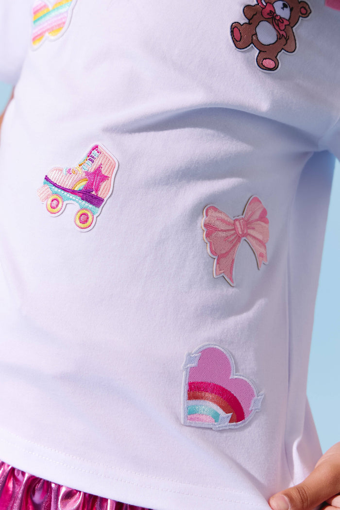 Lola + The Boys Cutie Patch T-shirt