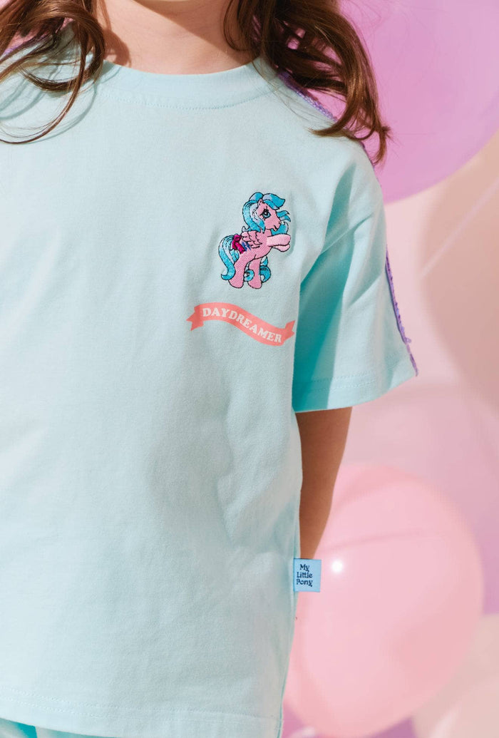 Lola + The Boys Day Dreamer Stripe Short Set