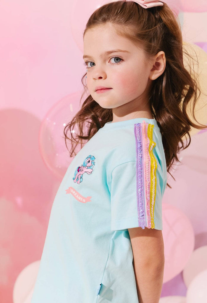 Lola + The Boys Day Dreamer Stripe Short Set