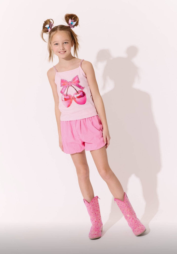 Lola + The Boys Disco Cherry Tank Top