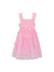 3D Pink Bow Tank Dress