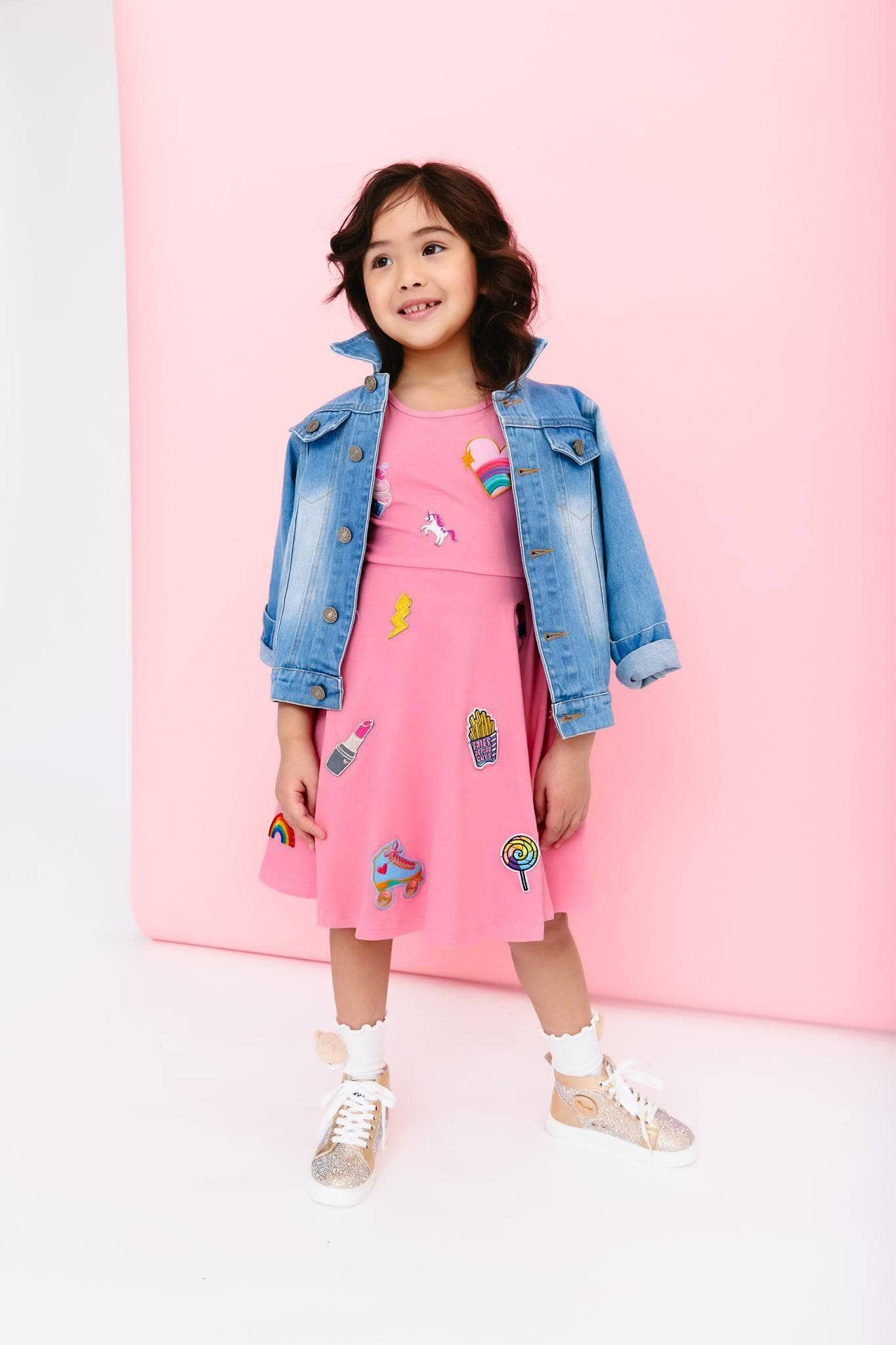 Lola + The Boys Dress All About The Patch Tank Dress