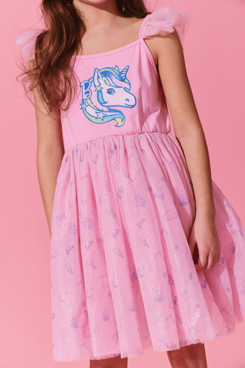 Lola + The Boys Dress Barbie™ Unicorn Tutu Dress